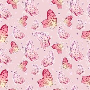 Butterflies PInk