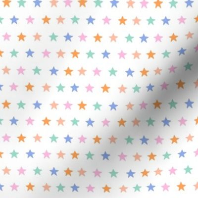 Colourful Stars- pastels