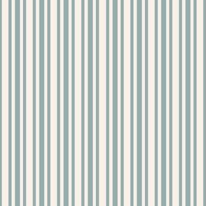 Blue Ticking Stripe - Blue Hoppy Easter collection