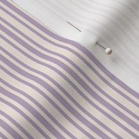 Lavender Ticking Stripe - Pastel Hoppy Spring collection