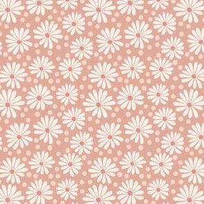 White Daisies mini - Pink Hoppy Spring collection
