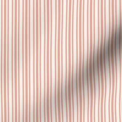 Pink Ticking Stripe