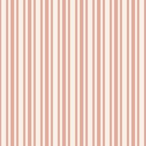 Pink Ticking Stripe