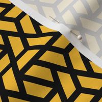 Geometric Pattern: Aperture: Yellow/Black