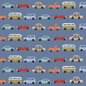 Cars in a Row - mini