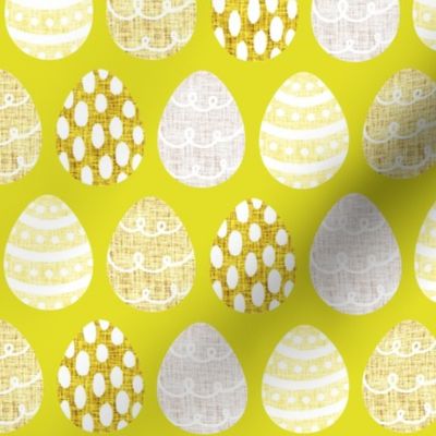 flash easter eggs + canary, daffodil, pineapple, cream