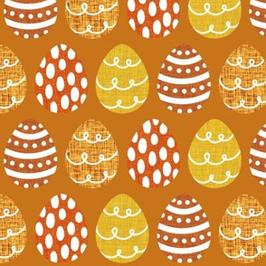 terra easter eggs + 31-7, goldie,  sunburst, tangerine no. 1