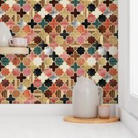 Twilight Moroccan - a textured tile pattern - medium