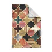 Twilight Moroccan - a textured tile pattern - large