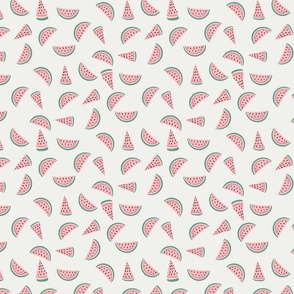 watermelon  fabric - summer fruits design  st pink sfx2005