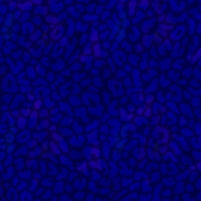 Leopard Spots Dark blue 