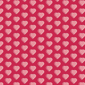 small pink hearts