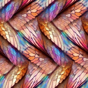 butterfly wings chevrons 1 autumn FLWRHT