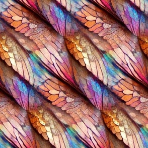 butterfly wings diagonal stripes autumn FLWRHT