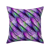 butterfly wings diagonal stripes purple violet FLWRHT