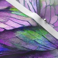 butterfly wings diagonal stripes purple violet FLWRHT