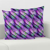 butterfly wings diagonal stripes purple violet FLWRHT