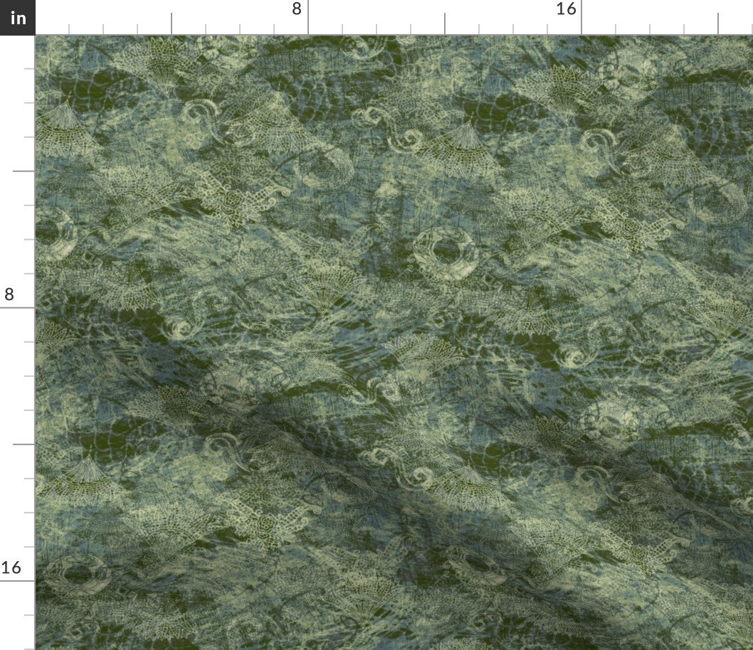 abstract_textured_olive_green