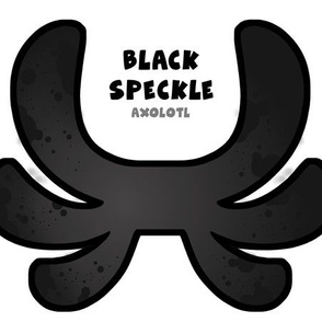 Axolotl Gills Black Speckle