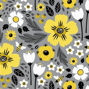 Bumble Bee Floral