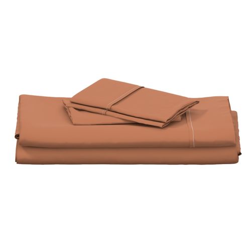 Dusty Clay Solid Fabric, Powdery Terracotta