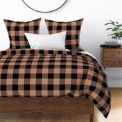 3-in Buffalo Plaid: Sienna & Black Lumberjack Plaid, Buffalo Check