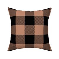 3-in Buffalo Plaid: Sienna & Black Lumberjack Plaid, Buffalo Check