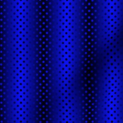 Shimmering Polka Dots Blue and Black