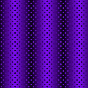 Shimmering Polka Dots Purple and Black
