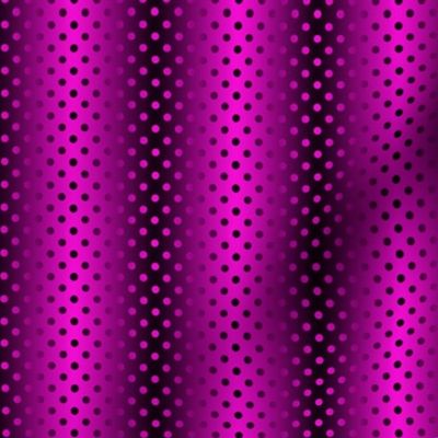 Shimmering Polka Dots Violet and Black