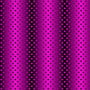 Shimmering Polka Dots Violet and Black