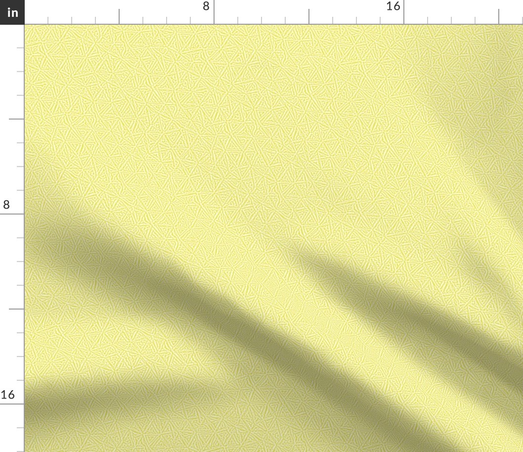 tiny triangles Turing texture #3 - sunshine yellow and white