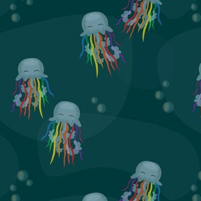 rainbow jellyfish