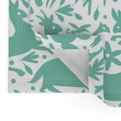 Mexico Springtime: Mint on White (Large Scale)