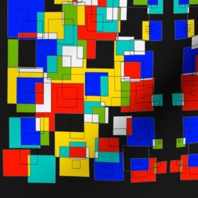 Building Blocks in Primary Colors_7x9_Mirror