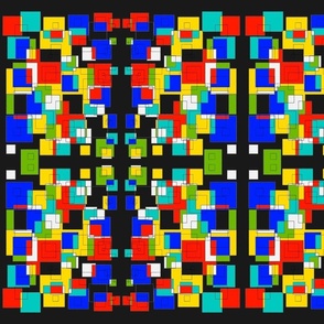 Building Blocks in Primary Colors_7x9_Mirror