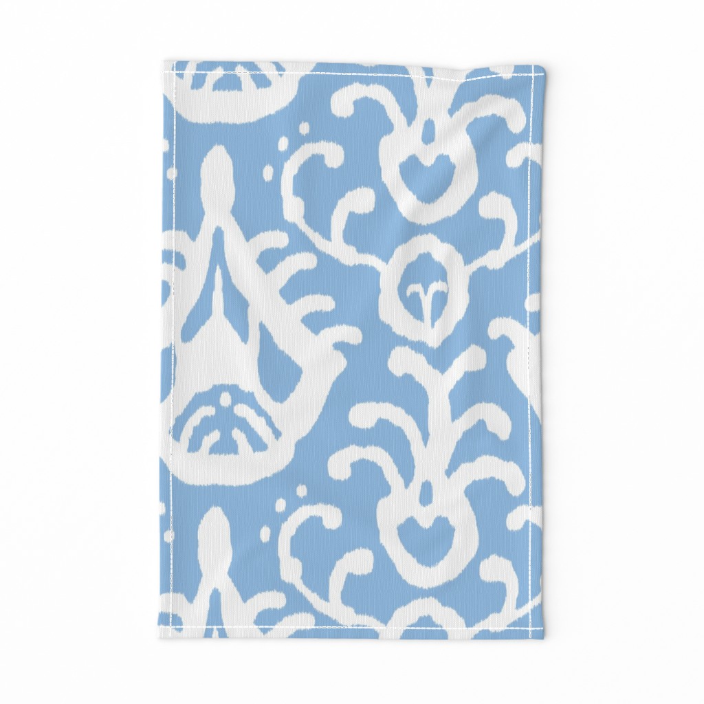 Baby Blue Ikat