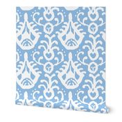 Baby Blue Ikat