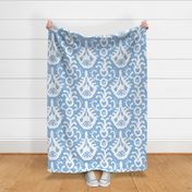 Baby Blue Ikat