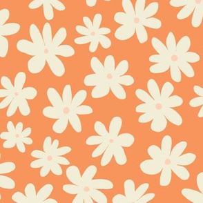 Pretty Flowers - Tangerine