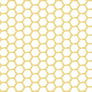 Small Honeycomb - White