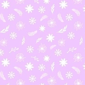 Flowers (purple/pink)