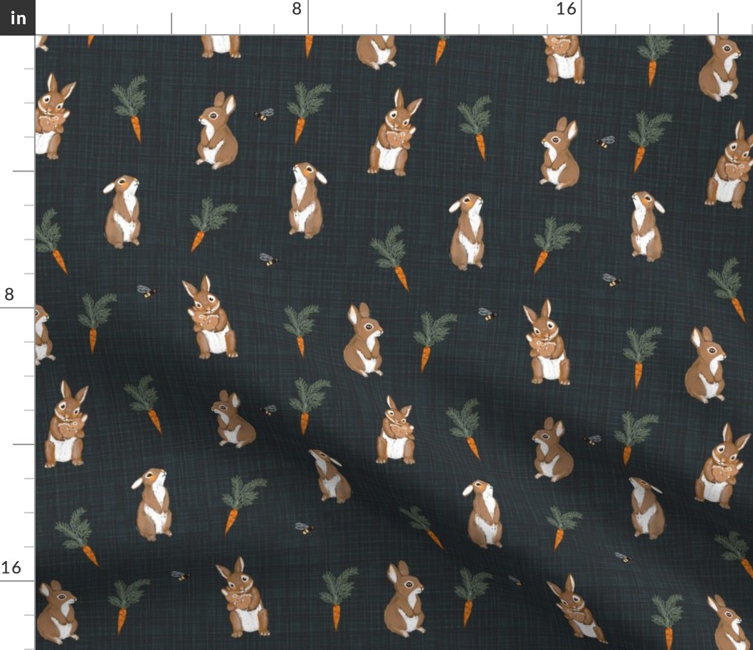 Bunnies- dark grey