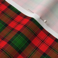 Kerr 1842 tartan, 2" red modern