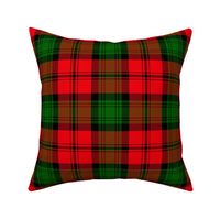 Kerr 1842 tartan, 6" red modern