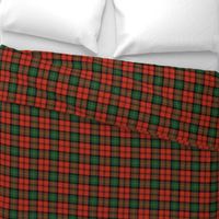 Kerr 1842 tartan, 4" red ancient