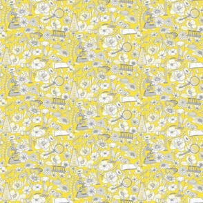 Mini Beautiful Science Yellow and Gray