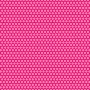 Dotty Details - Pink on Red 