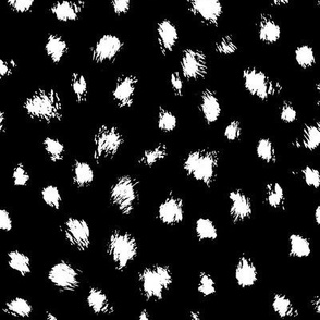 Spots Black Ground MEDIUM