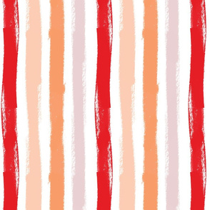 Colorful Brush Stroke Stripe